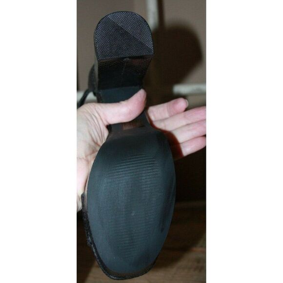 Nasty Gal Women's 8 Snake it to the limit Faux snake platform heels - New - Picture 5 of 5